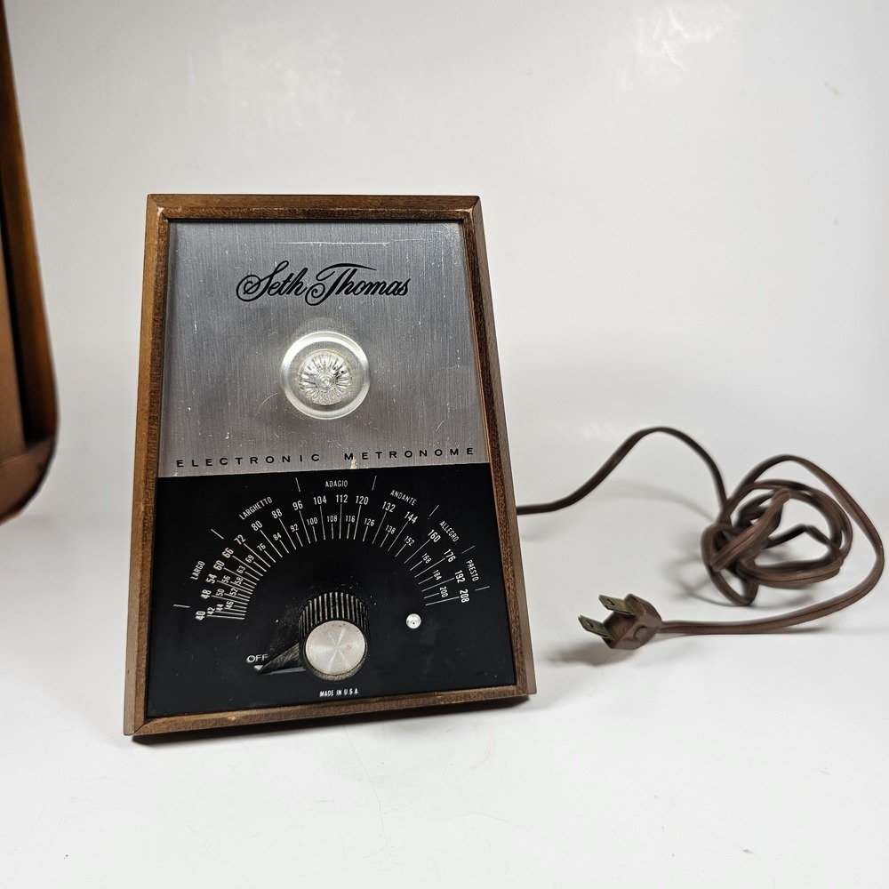 MCM Seth Thomas Electronic Metronome Model E962-000 Musical Timing